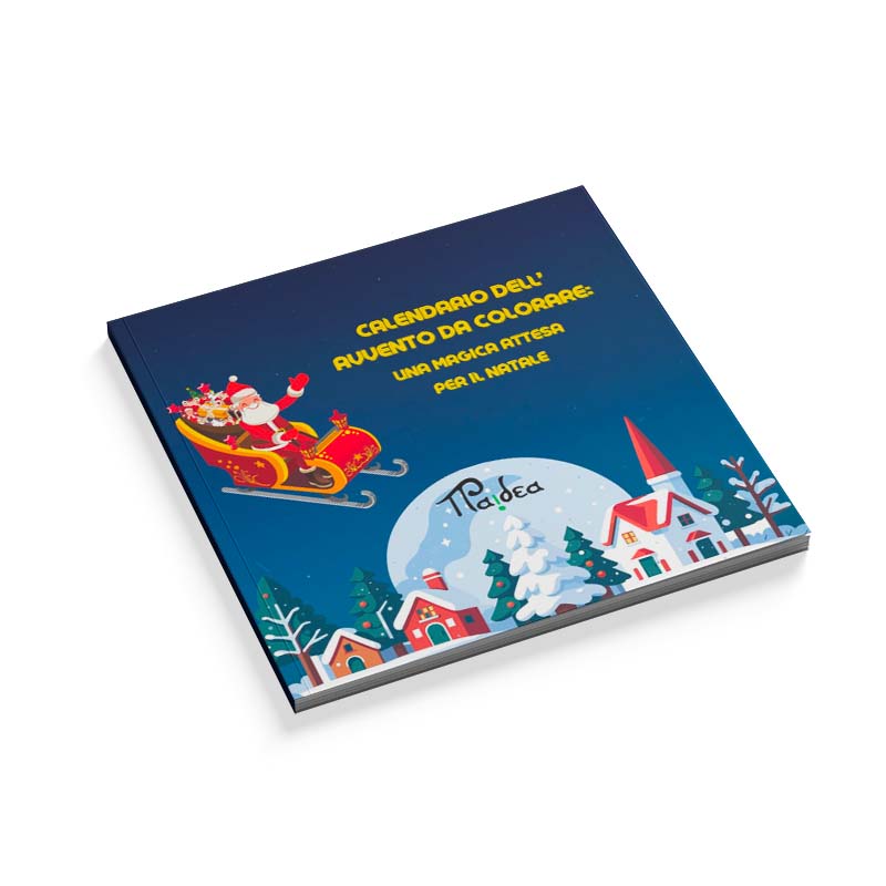 Calendario dell'Avvento da Colorare: Una Magica Attesa per il Natale! - Paidea
