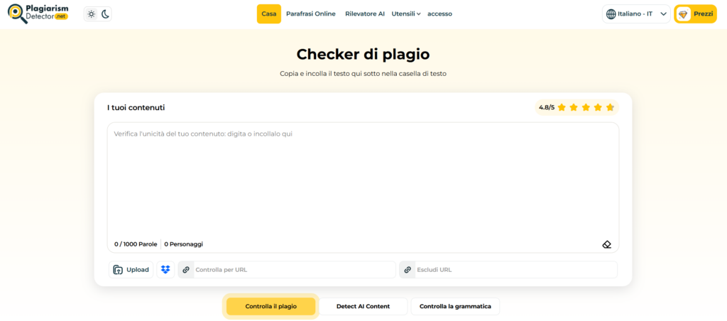 Paidea Magazine Scrittura accademica plagiarism detector