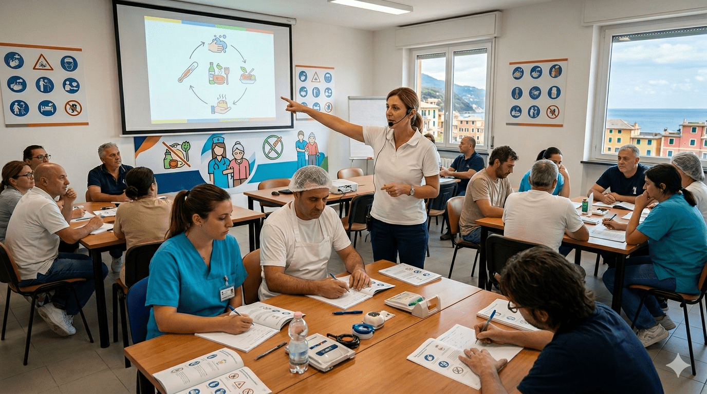 Corso per OSA e alimentaristi - Regione Liguria